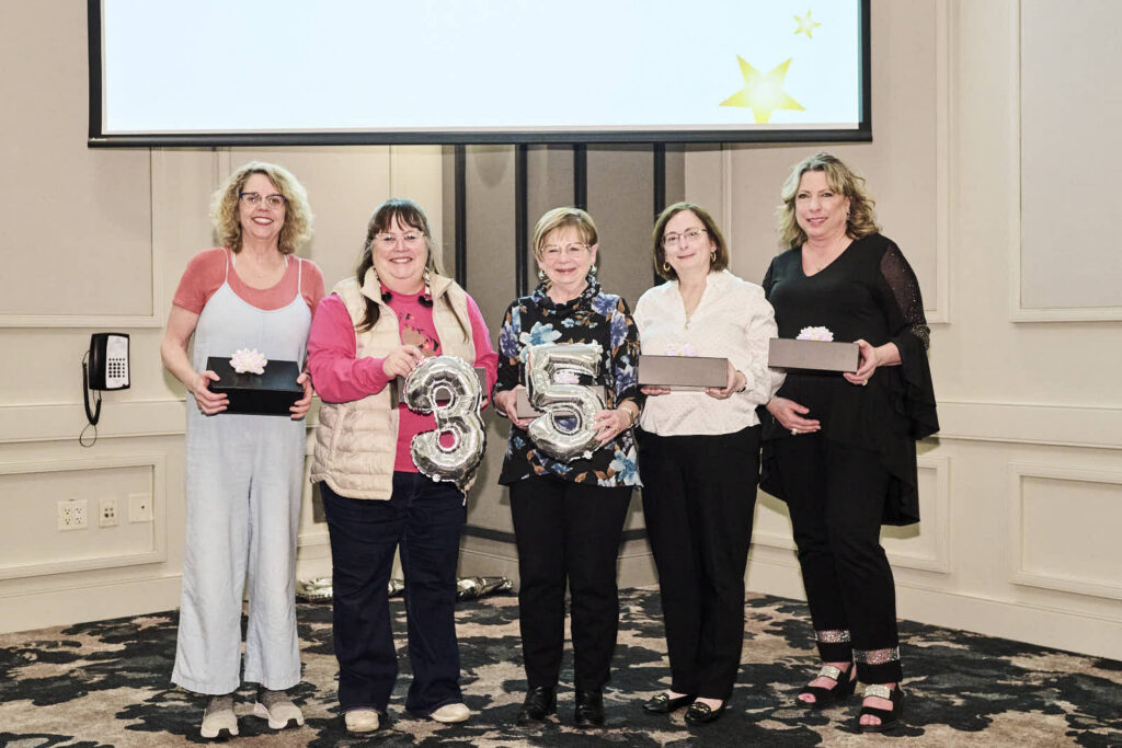 receiving ABC Awards of excellence