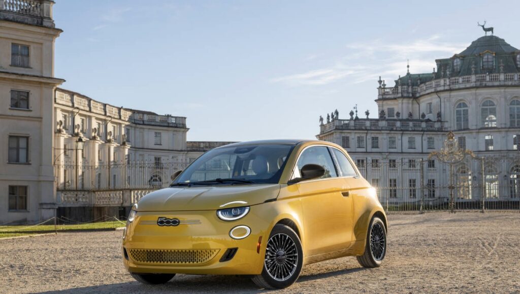 The all-electric 2026 Fiat 500e.