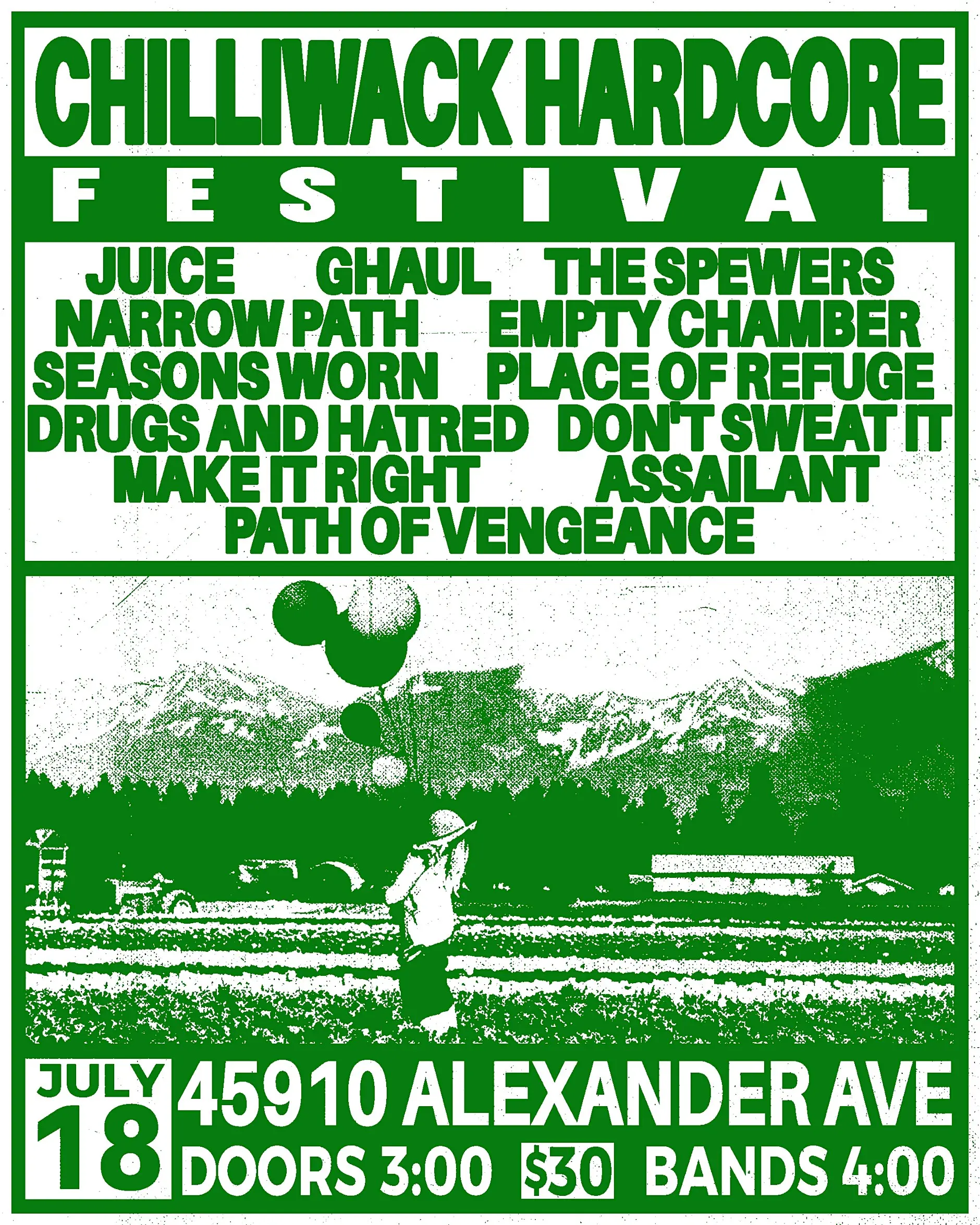 Chilliwack HC Fest Poster