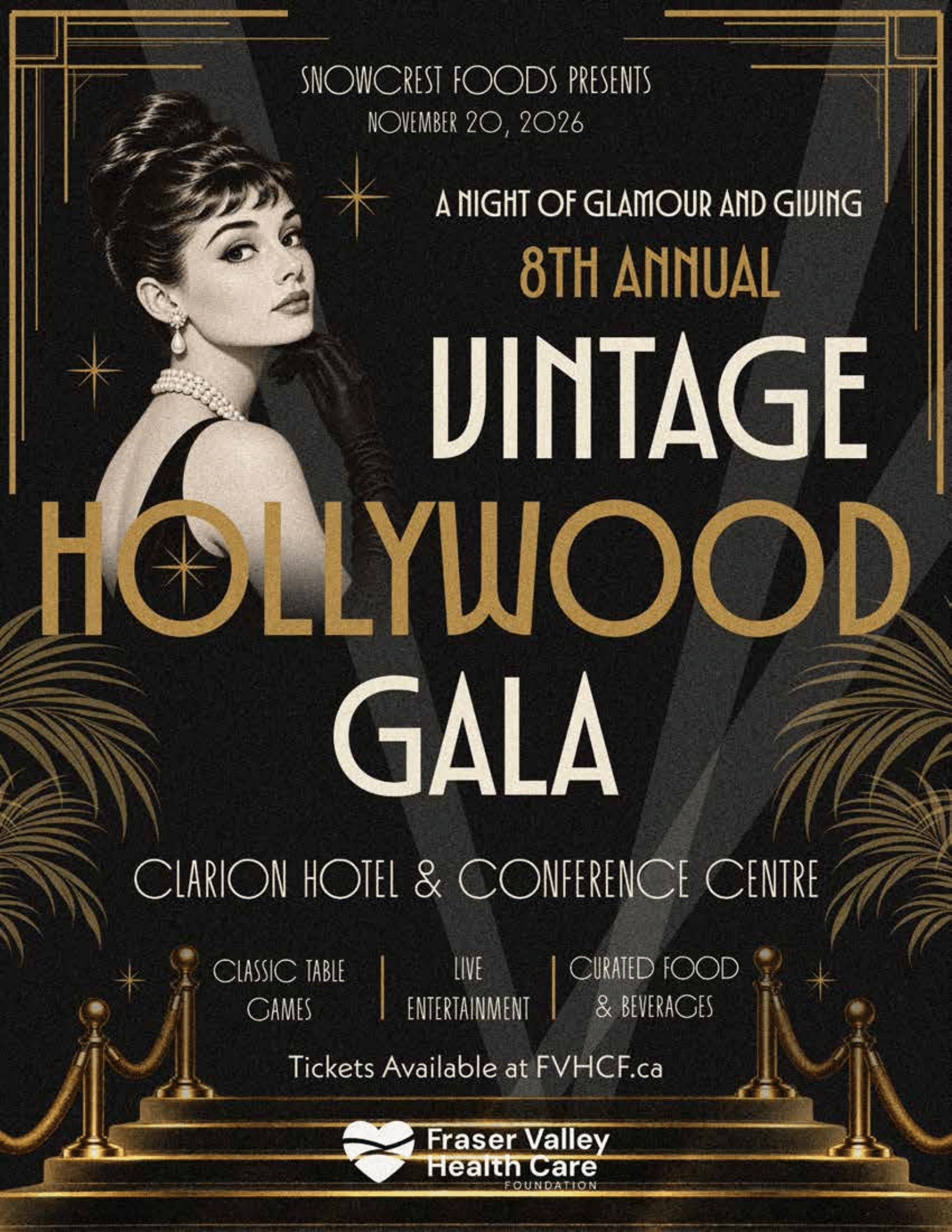 Fraser Valley Health Care Foundation’s Grand Gala poster